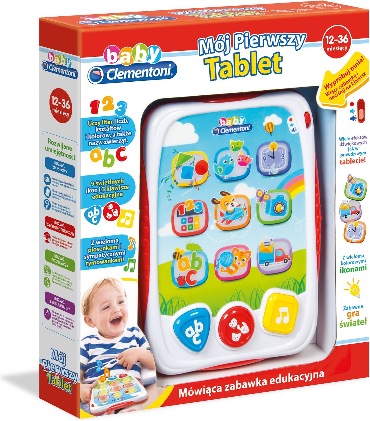 Clementoni Mój Pierwszy Tablet