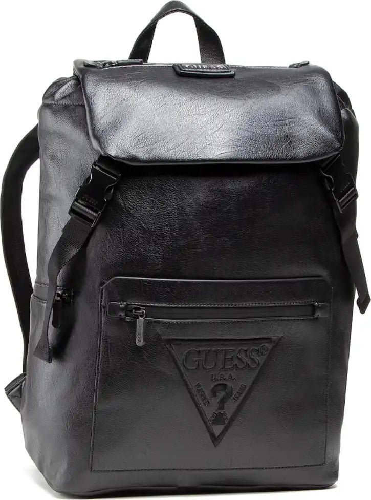 Guess Guess, Salameda, Backpack, Black, Laptop Compartiment, Unisex Unisex
