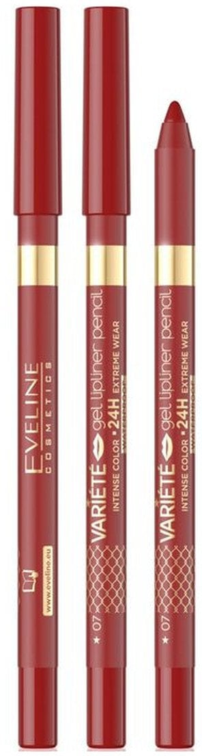 Eveline Variete Żelowa konturówka do ust classic red (07)