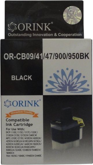 Tusz Artimex Tusz Zamiennik Brother LC900BK marki Orink czarny - black