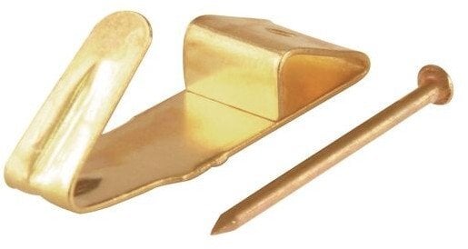 PICTURE HOOK PLAT 1/1 HOLE 22X7/16PCS