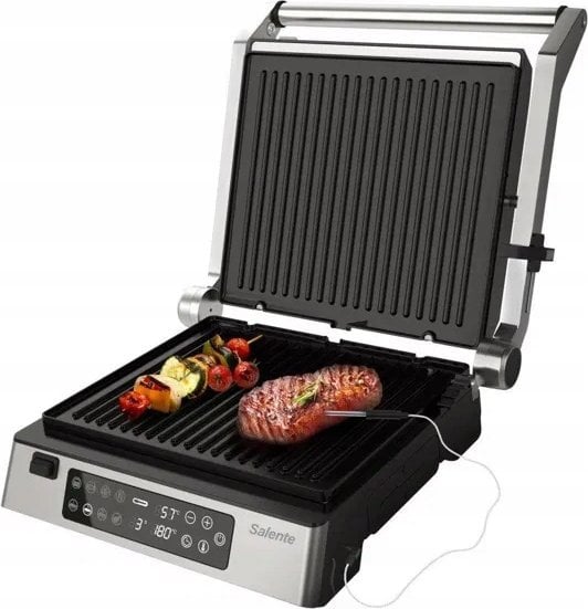 Evolveo Salente FlamePro grill kontaktowy z zewnętrzną sondą temperatury