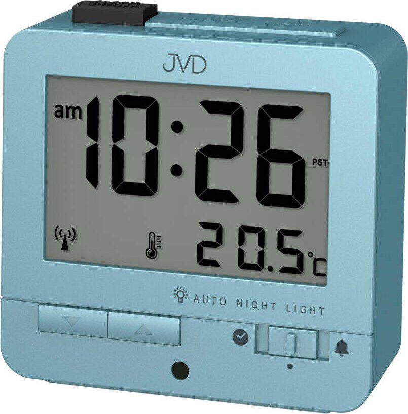 JVD Zegar budzik JVD RB9401.4 drzemka czujnik