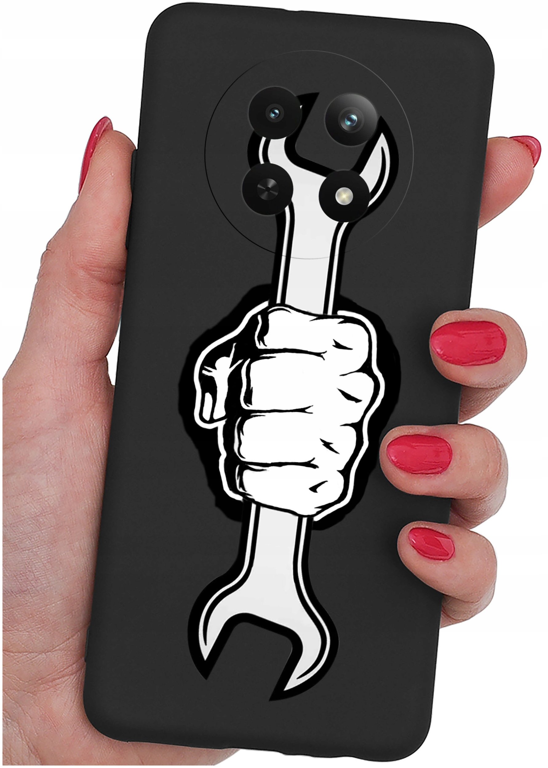 Etui do Realme 12 5G | 12x 5G WZORY |SILIKONOWE MATT CASE + SZKŁO 9H