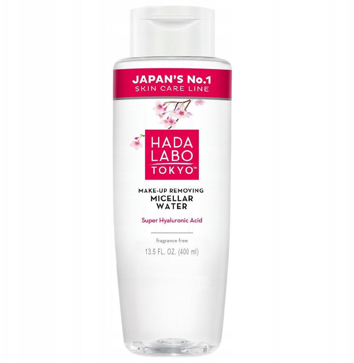Hada Labo Tokyo, Hada Labo, Hyaluronic Acid, Makeup Removing, Micellar Water, For All Skin Types, 400 ml For Women