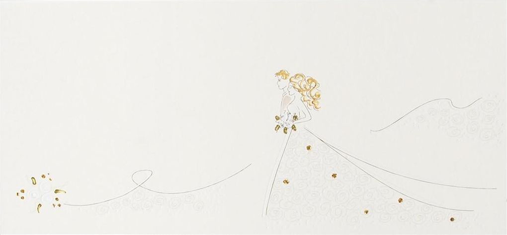 MAK Karnet Ślub DL SDM02 - Młoda Para