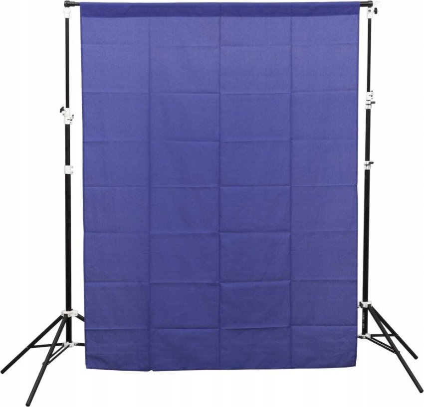 GlareOne GlareOne Blue Screen - niebieskie tło materiałowe 1.5x2.1