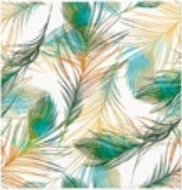 Paw Serwetki Kompozycja z piór 33x33cm 20szt