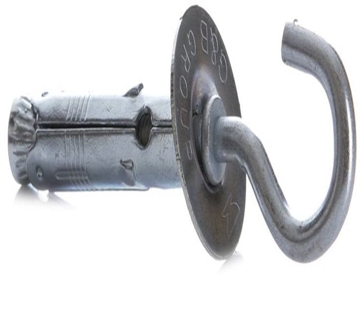 STEEL ANCH WITH ROUND HOOK 9X50 HT94 2PC