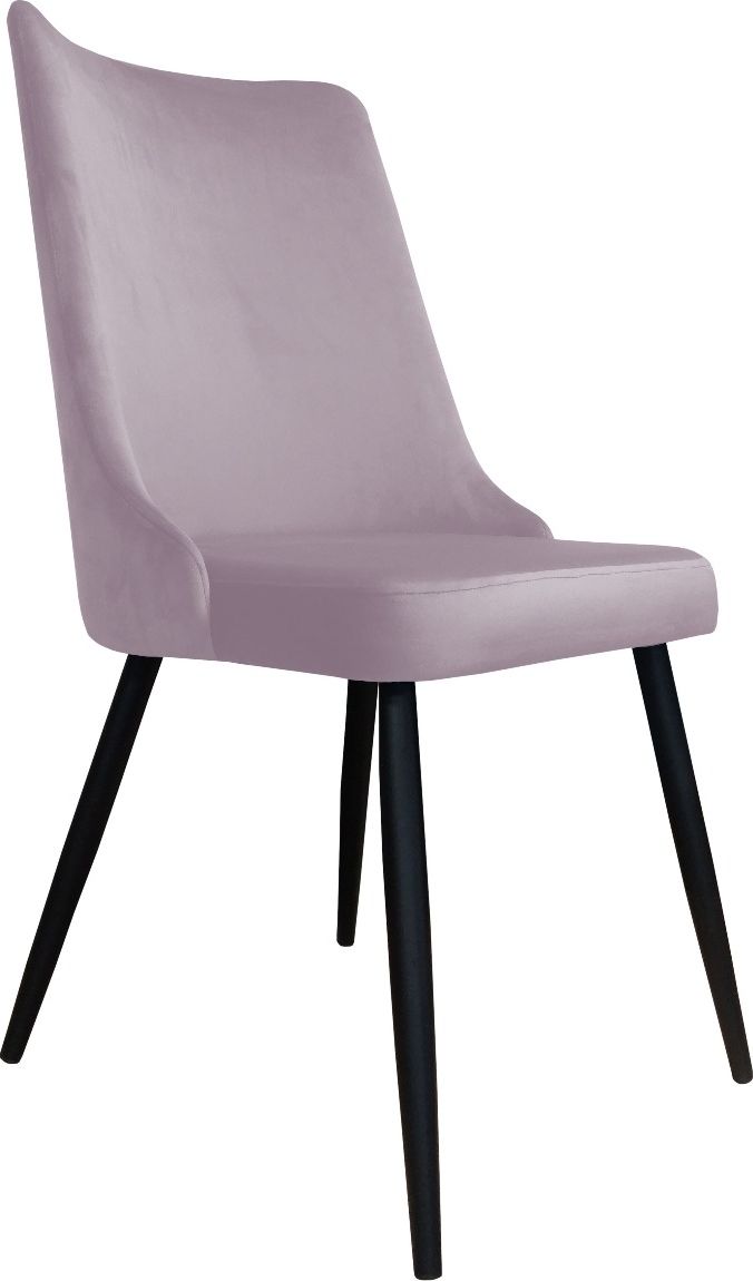 Atos Krzesło CYPRIAN VELVET jasno różowe nowoczesne ATOS