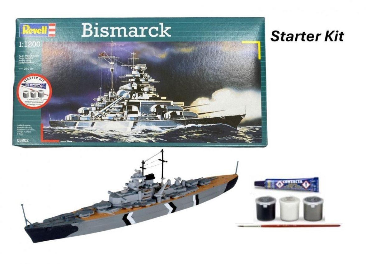 Revell Starter Kit - Bismarck