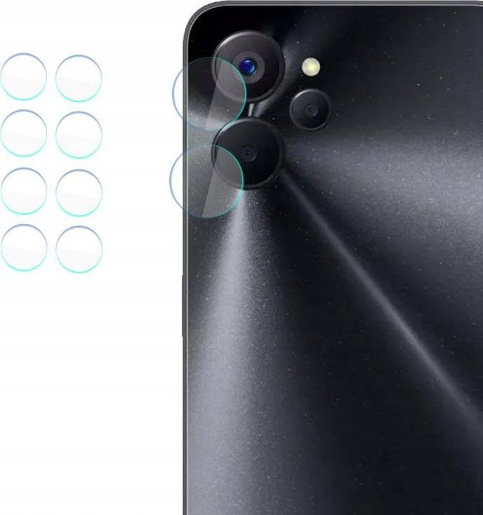 3MK Szkło ochronna na aparat 3mk dla Realme 10, osłona