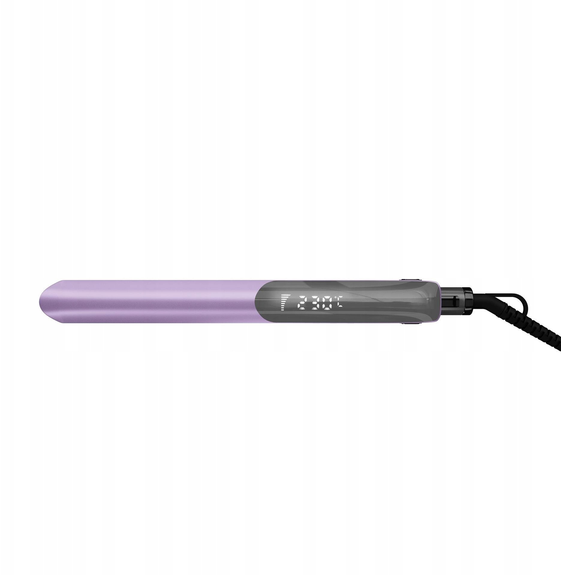 AD 2329 Prostownica do włosów keratynowa | powłoka ceramiczno-keratynowa | wyświetlacz lcd | 6 poziomów temp. | etui + rękawiczka termiczna