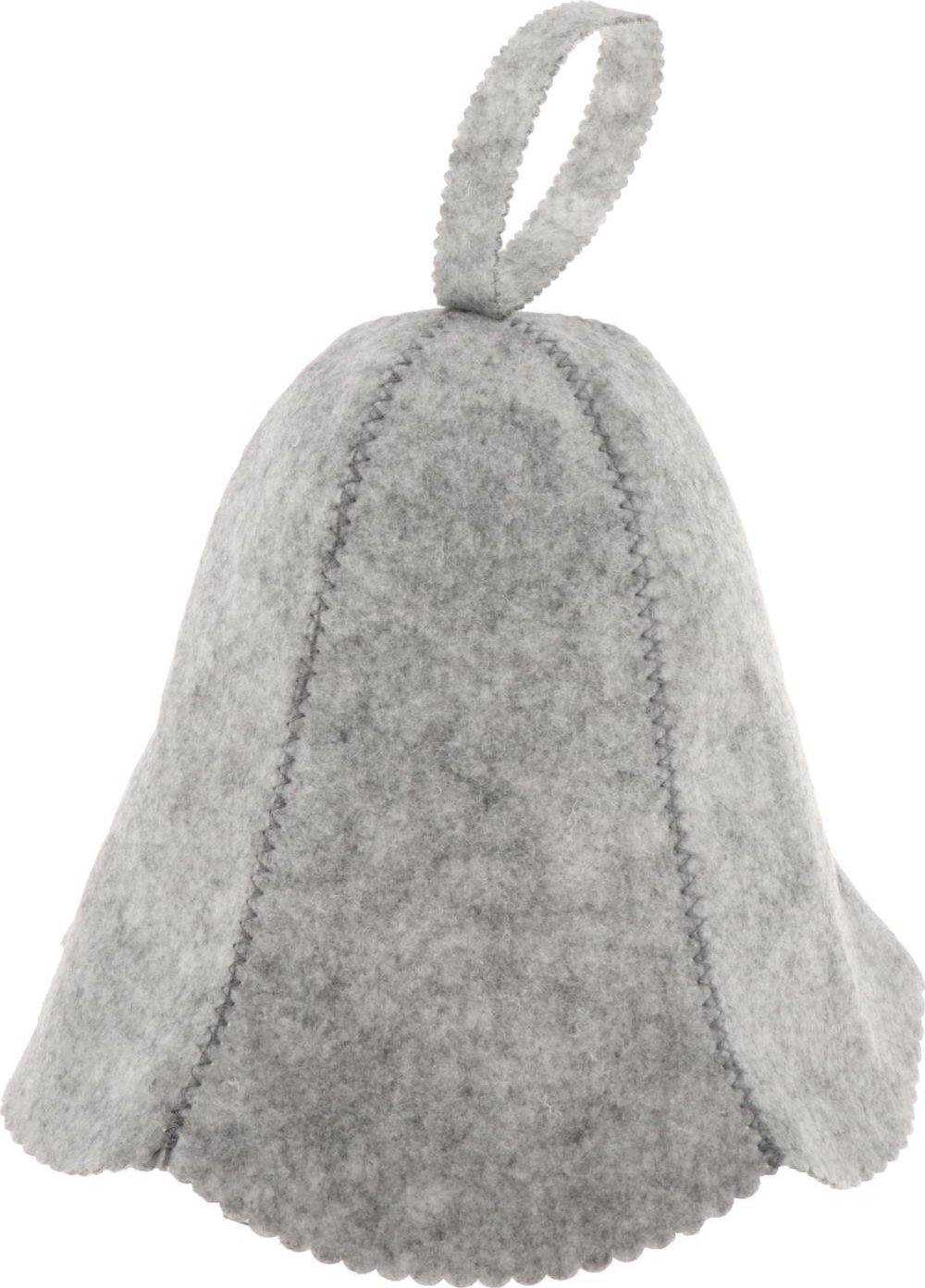 ER4 SAUNA CZAPKA FILCOWA SZARA DO SAUNY UNIWERSALNA