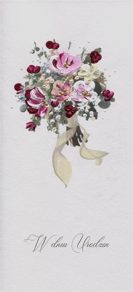 MAK Karnet Urodziny DL U23 - Bukiet