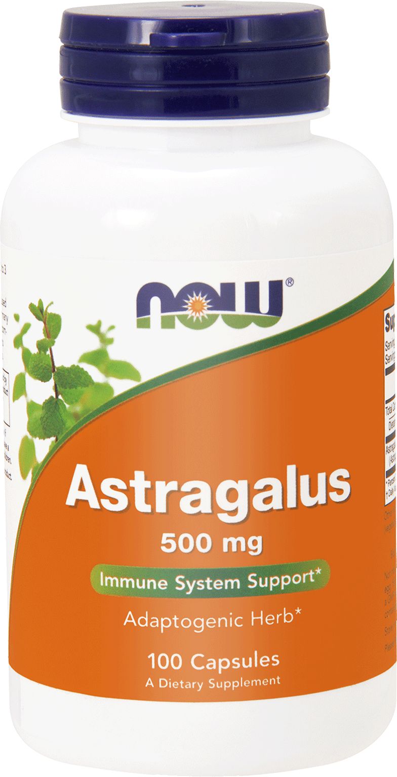 NOW Astragalus 500mg 100 kapsułek