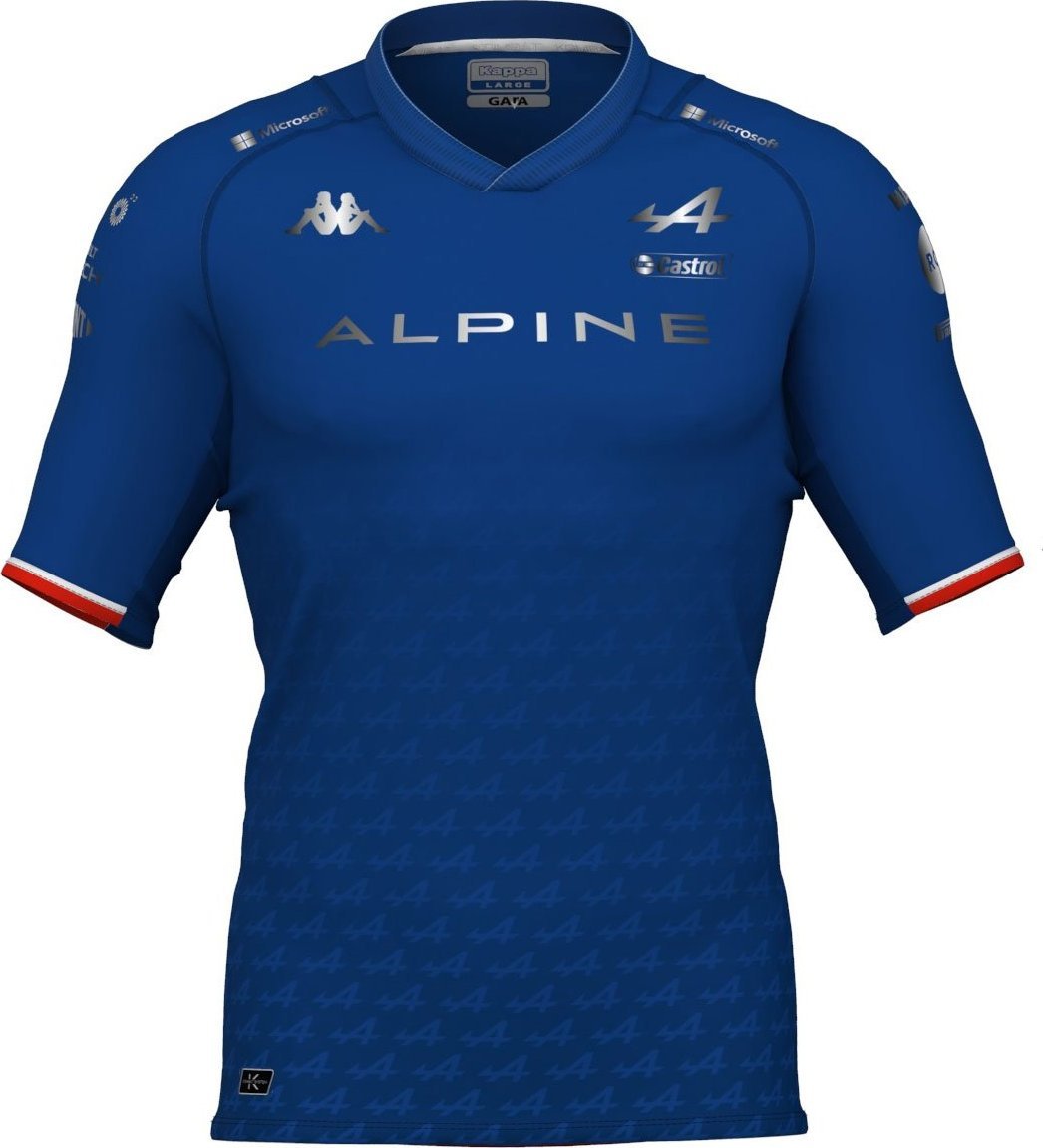 Alpine F1 Team Koszulka T-shirt męska Team Esteban Ocon Alpine Racing F1 2022 XXL