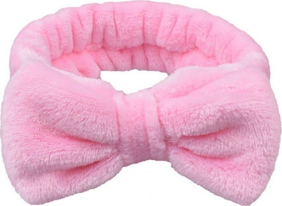 Ecarla Opaska kosmetyczna do włosów z kokardą