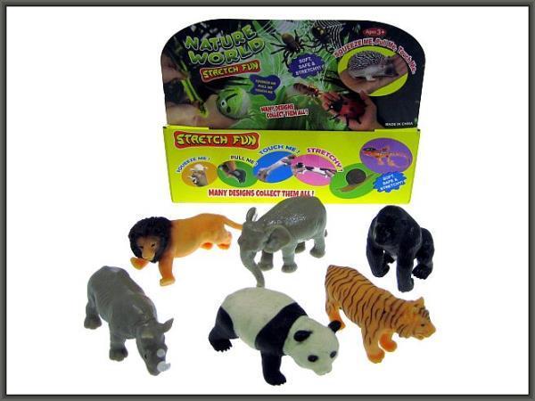 Hipo Zwierzęta dzikie z groszkiem 12cm 6 wzorów p24 HIPO mix Cena za 1szt / gniotek