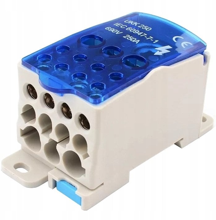 Blok rozdzielczy SPLIT 1x35-120, 2x6-35, 5x2,5-16, 4x2,5-10, 250A E.4096/250