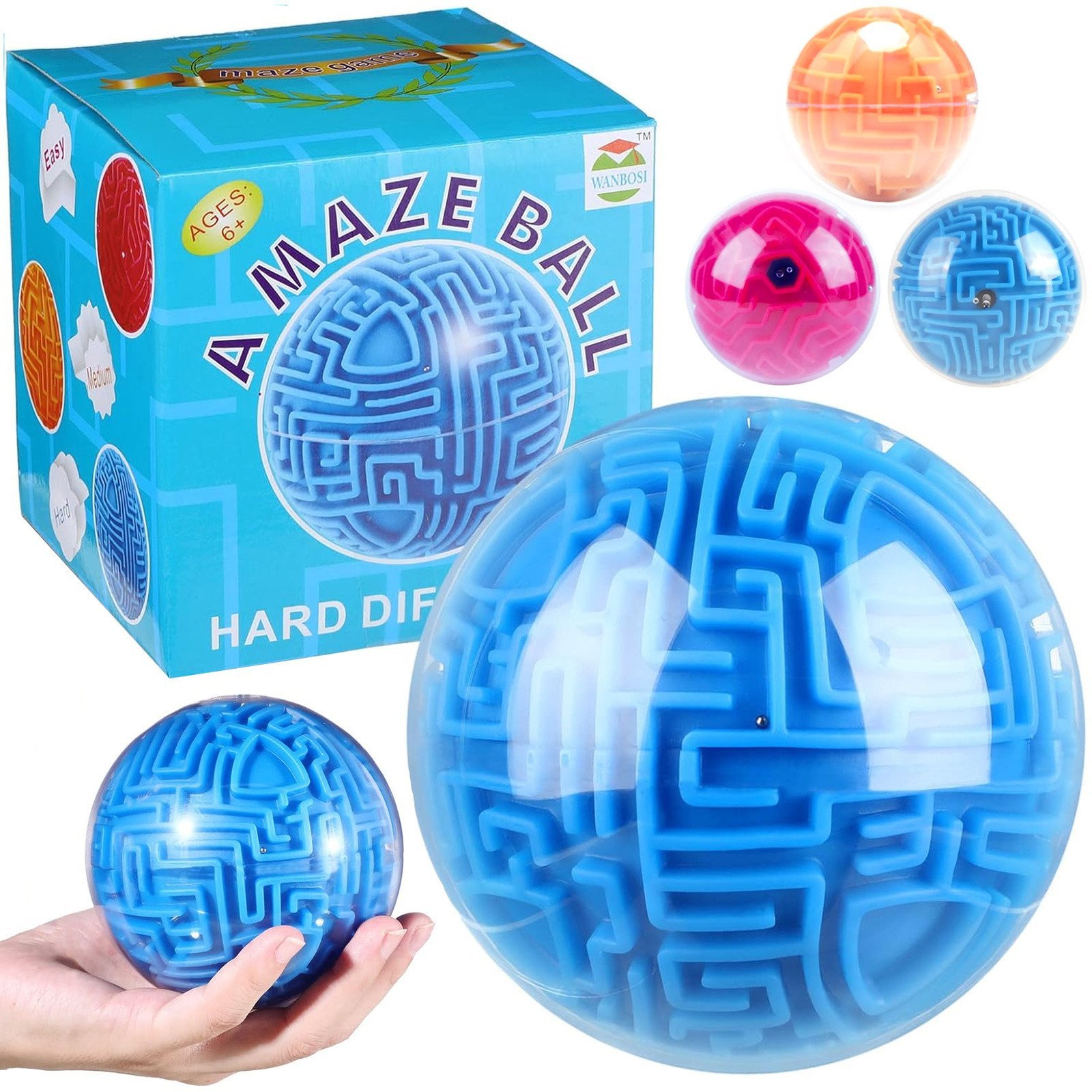 Kula labirynt - prowadź kulkę A-1421 84457