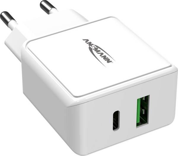 Ładowarka Ansmann HC218PD 1x USB-A 1x USB-C 3 A (1001-0111)