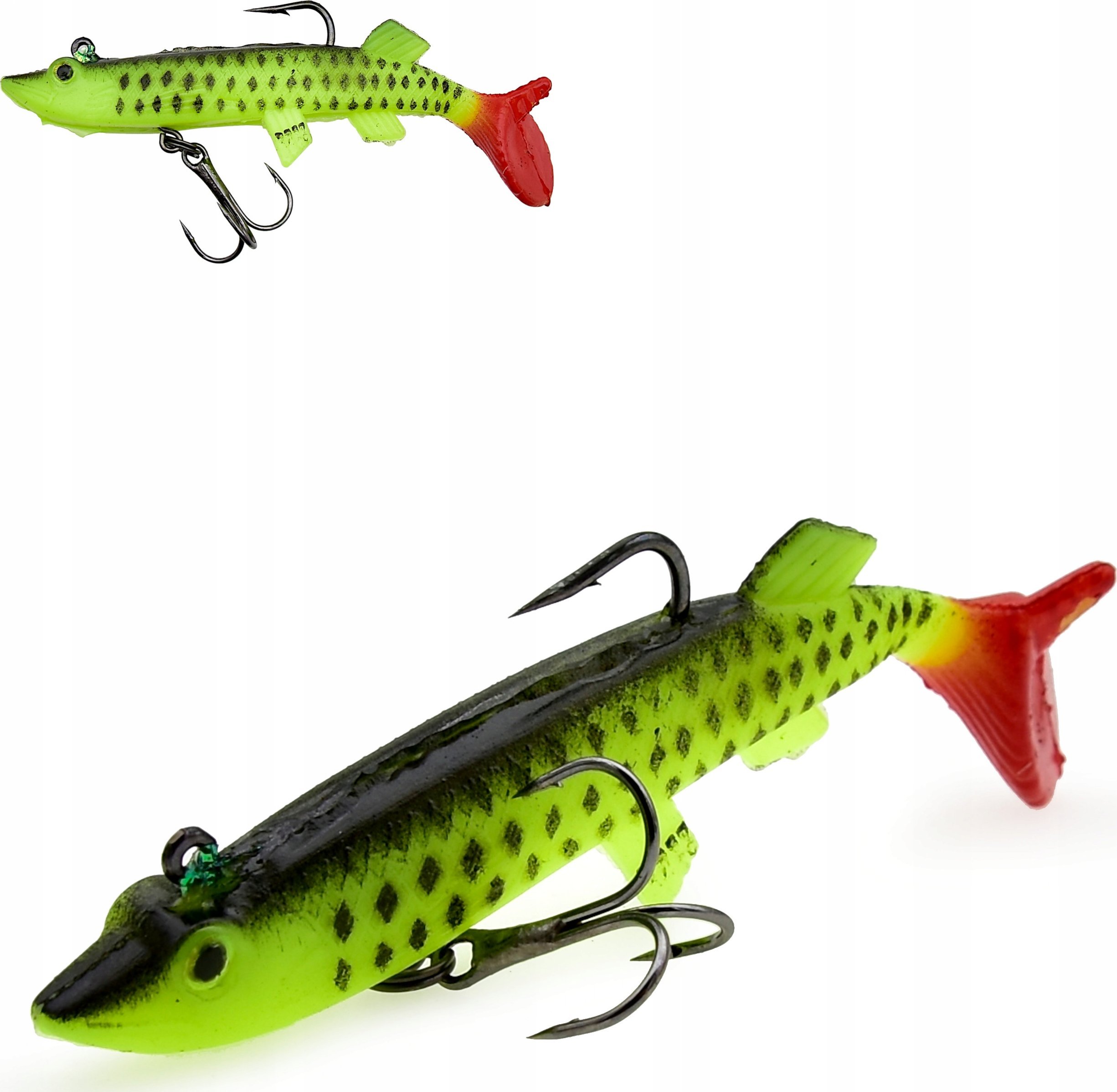 Miracle Fish GUMA Uzbrojona w kotwicę i główkę jigową Kopyto przynęta 10 cm 15 g