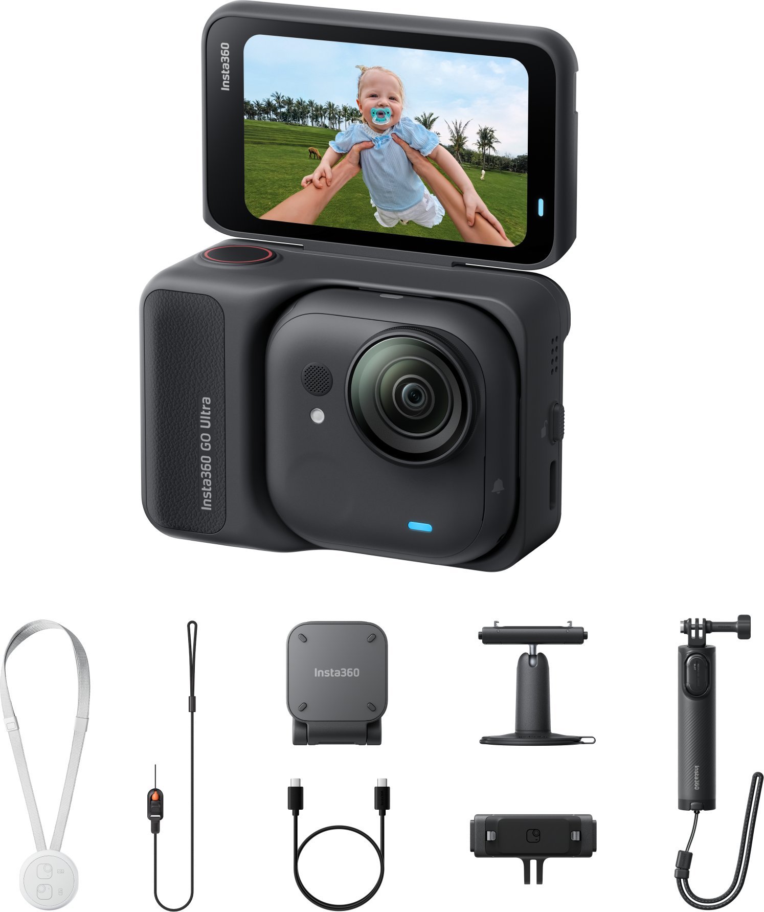 Kamera Insta360 GO Ultra Creator Bundle czarna