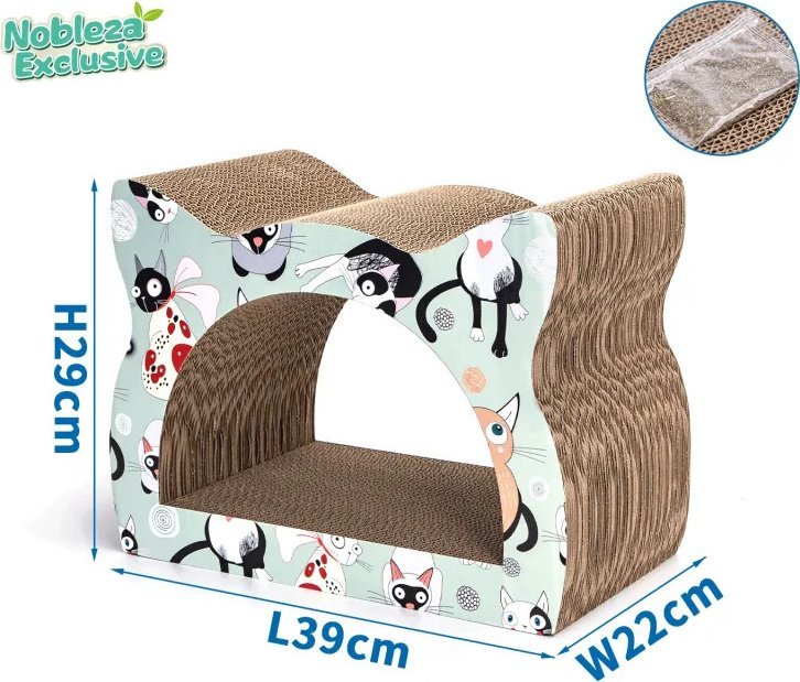 Nobleza Nobleza Exclusive drapak dla kota w kształcie kota Nobleza Exclusive drapak dla kota w kształcie kota