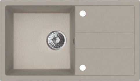 Zlewozmywak PSB granitowy 1-kom piaskowy 76 x 44 cm Bravo