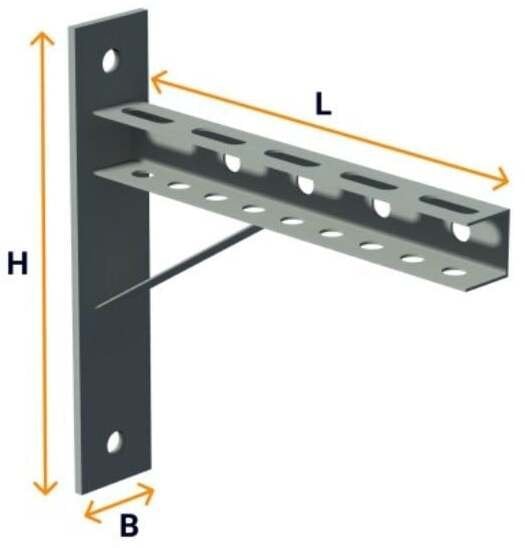 PURLIN ANCHOR 210X32X2.0 LEFT (50)