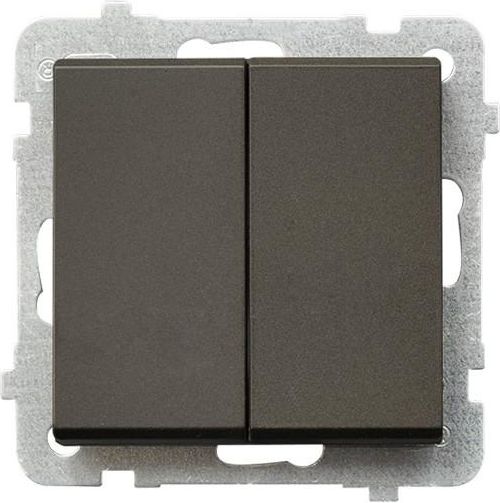 Ospel Łącznik świecznikowy Sonata 16AX IP20 czekoladowy metalik (ŁP-2R/m/40)