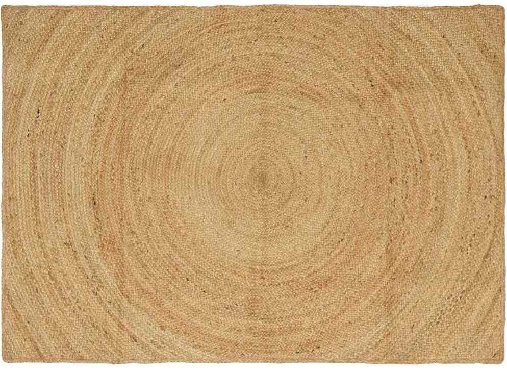 vidaXL Dywan Brązowy 140 x 200 cm Juta
