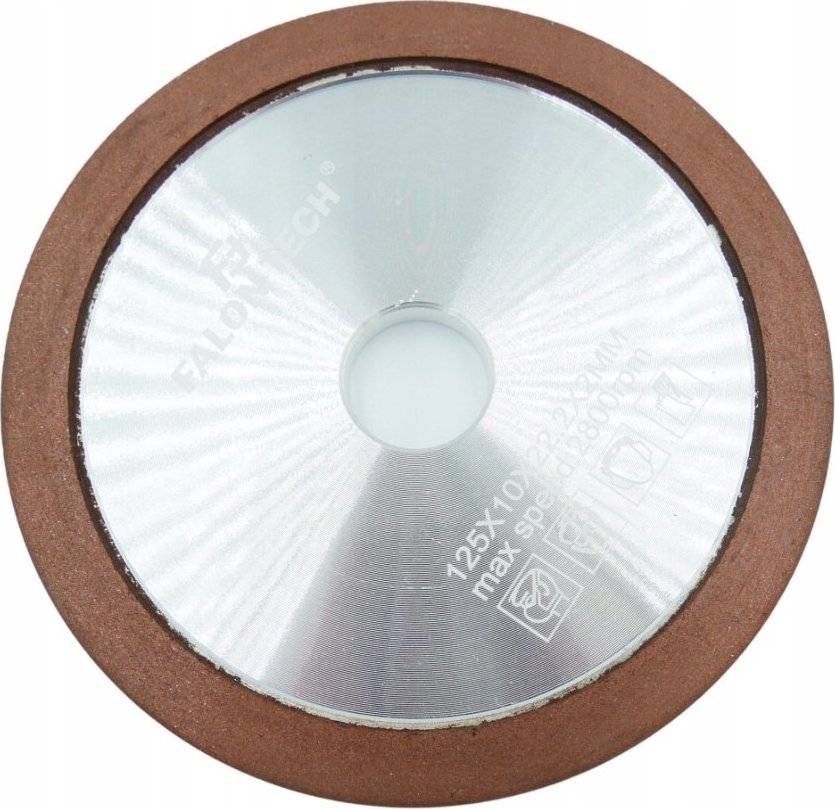 Falon-Tech TARCZA 125 mm DIAMENTOWA DO OSTRZENIA WIDII 22.2mm