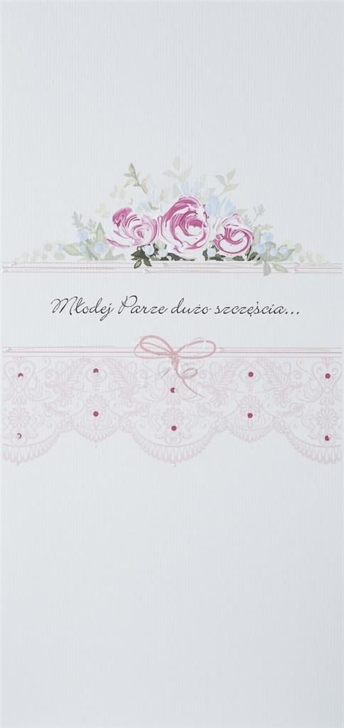 MAK Karnet Ślub DL S38 - Dużo Szczęścia