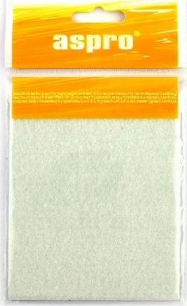 Midas Podkładki filcowe samoprzylepne 10x12 cm białe 1 szt.