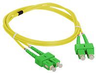 Alantec FO Patch cord SC/APC-SC/APC duplex SM 9/125 2.0m (FOC-SCASCA-9SMD-2)