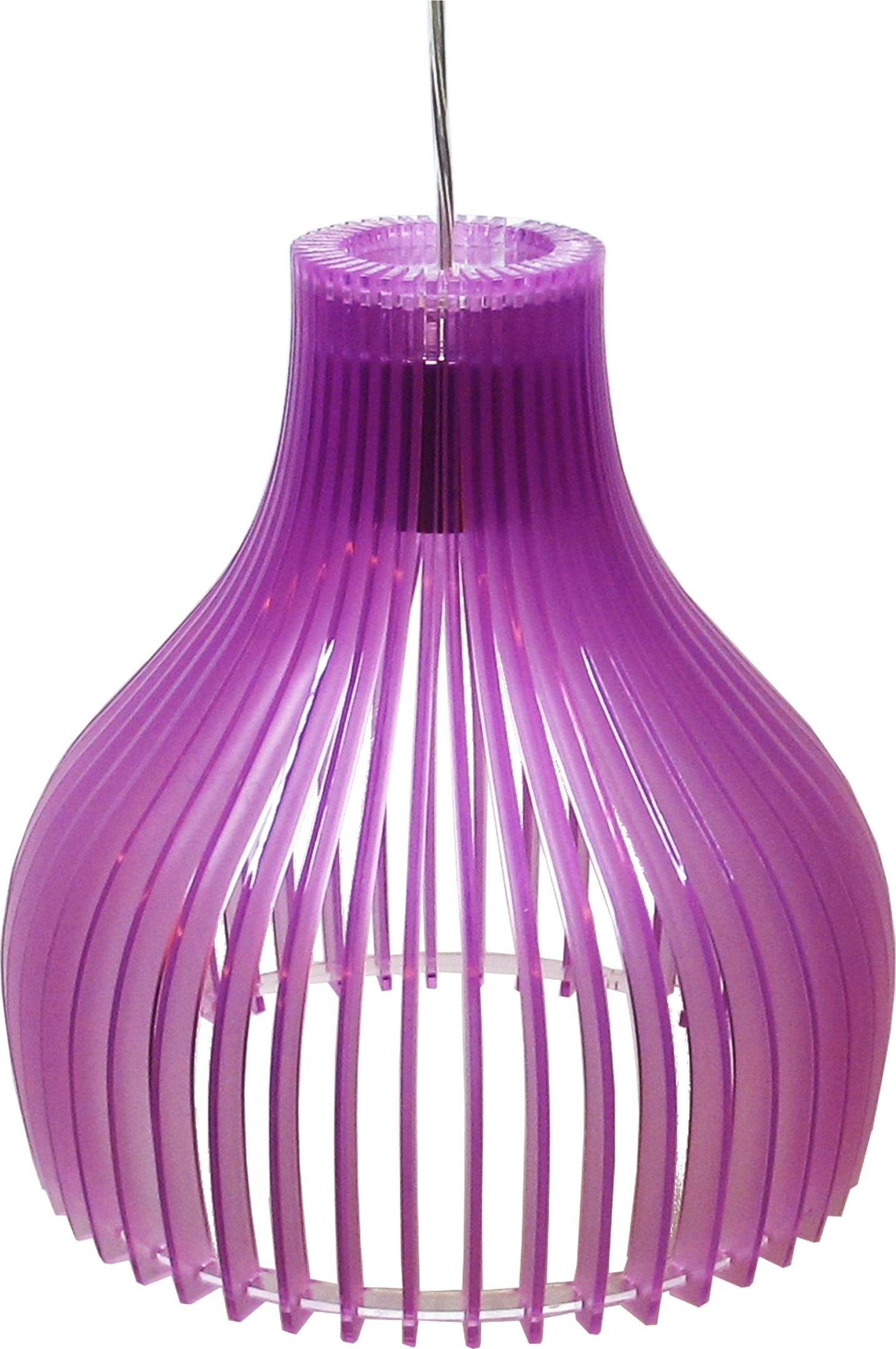 Lampa wisząca Candellux Lampa wisząca fioletowa Candellux BUREN 31-50314