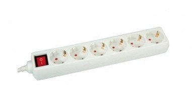 VALUE Listwa zasilająca 6 gniazd 1.5m z wyłącznikiem