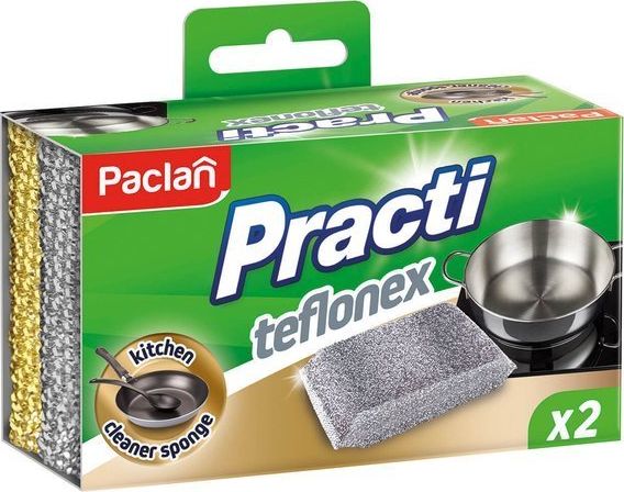 Paclan PACLAN Practi Teflonex 2szt - zmywak kuchenny