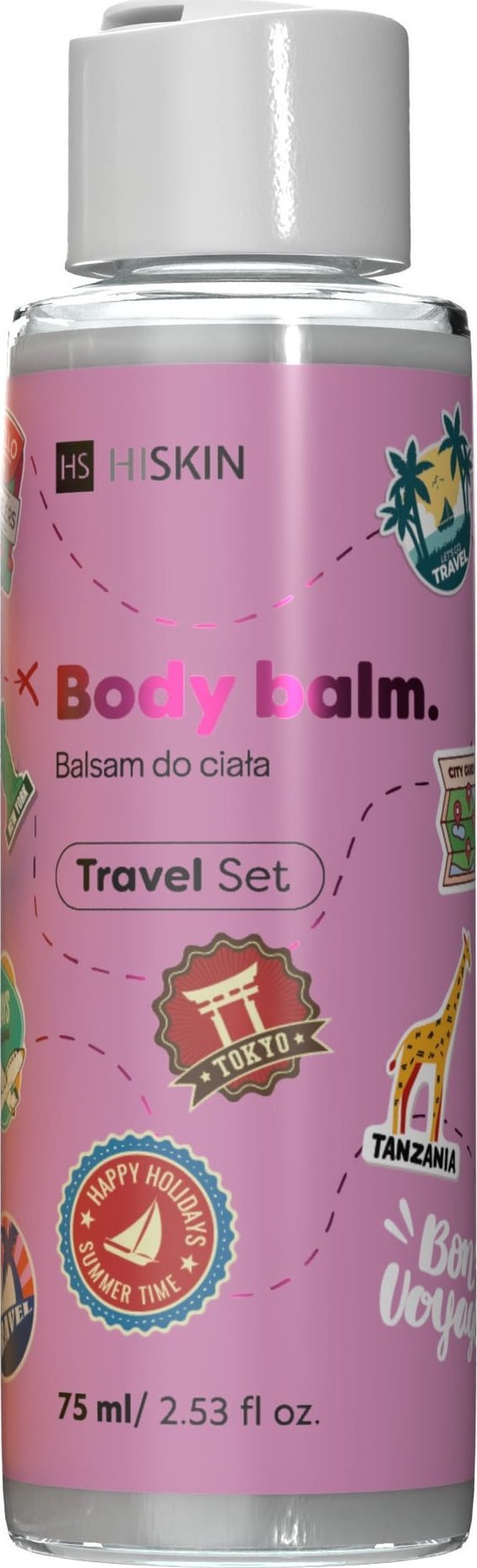 HiSkin HISKIN Travel Set Balsam do ciała 75 ml