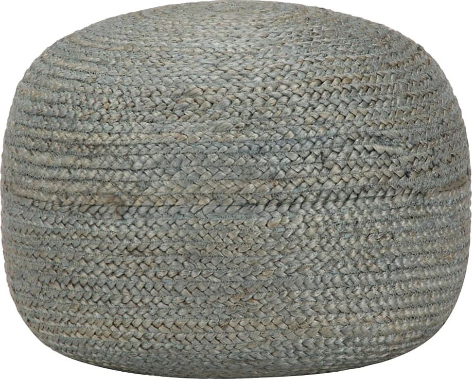 Elior Okrągła zielona pufa do salonu - Azalia 2X