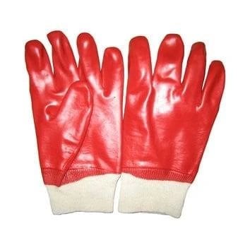 COTTON GLOVES WTH PVC 10S H210R HAUSHALT