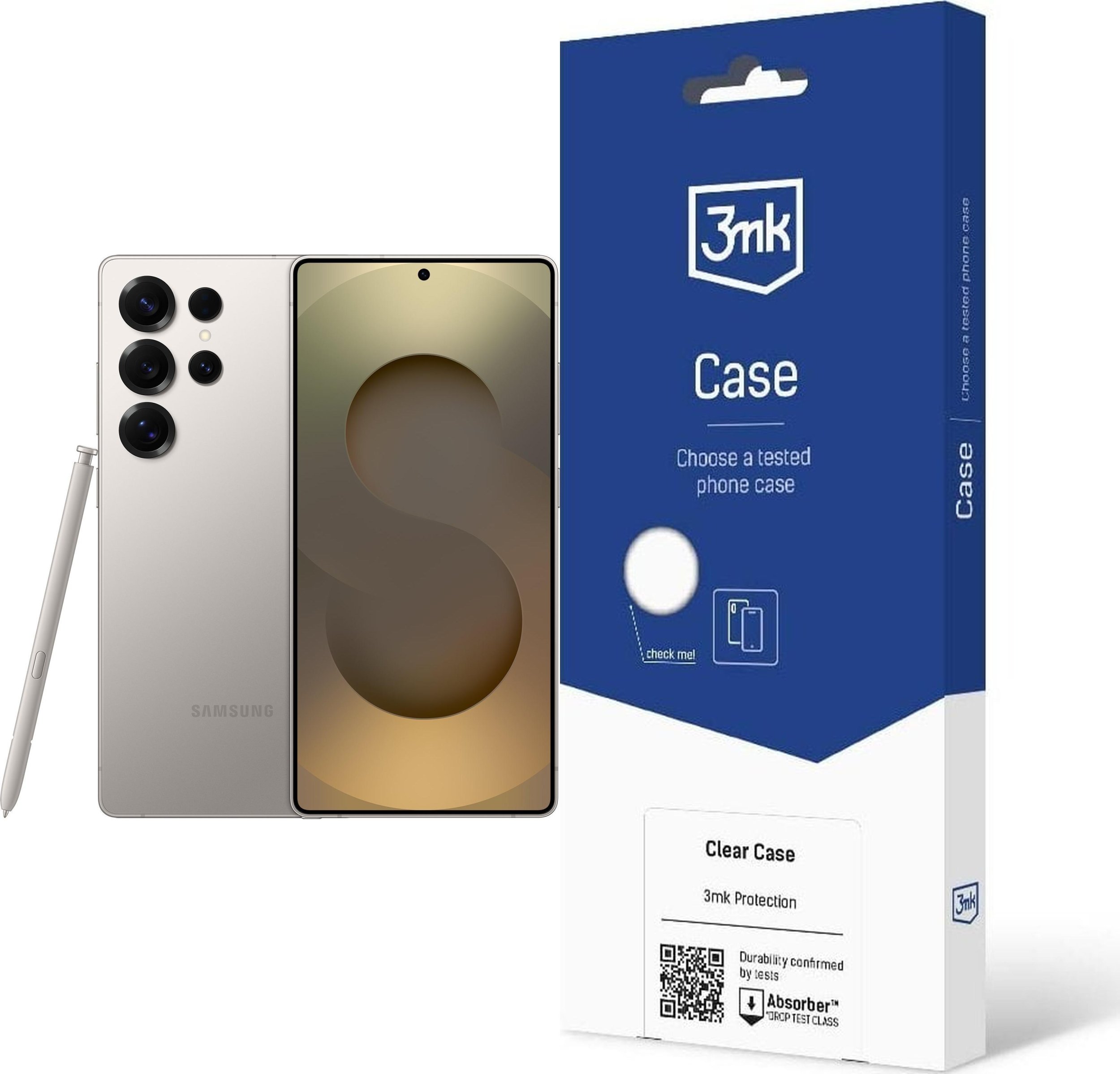 Smartfon Samsung Galaxy S25 Ultra 5G 12/512GB Szary (SM-S938BZT) + Etui Clear Case