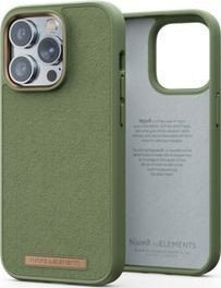Njord by Elements Etui zamszowe do iPhone 14 Pro Olive Comfort+