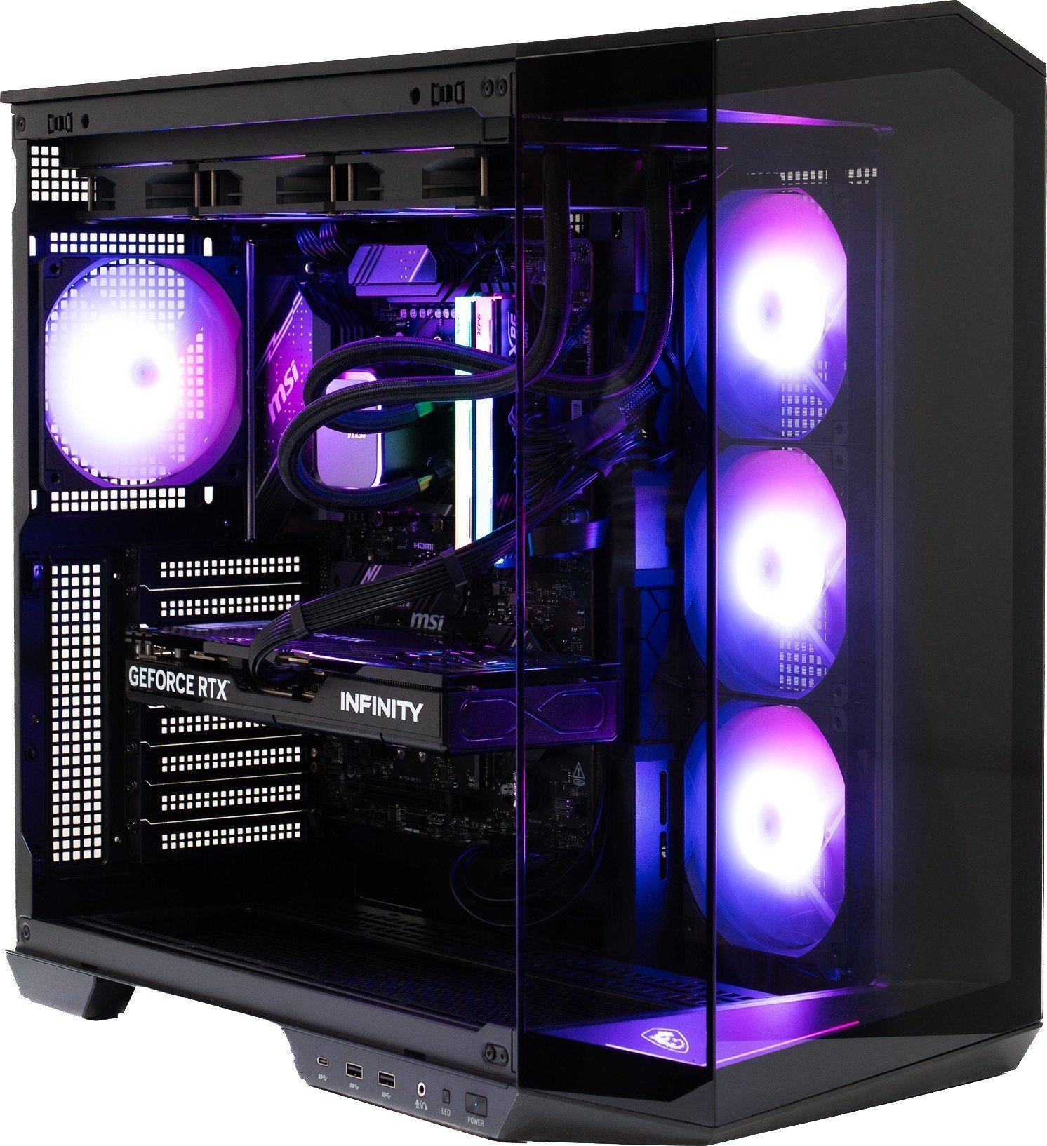 Komputer Game X G700, Ryzen 9 5950X, 32 GB, RTX 5070 Ti, 1 TB M.2 PCIe