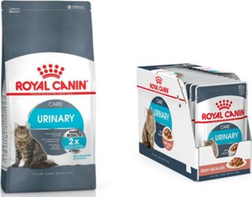 Royal Canin ROYAL CANIN Urinary Care 10kg karma sucha dla kotów dorosłych, ochrona dolnych dróg moczowych + saszetka urinary 12x85g