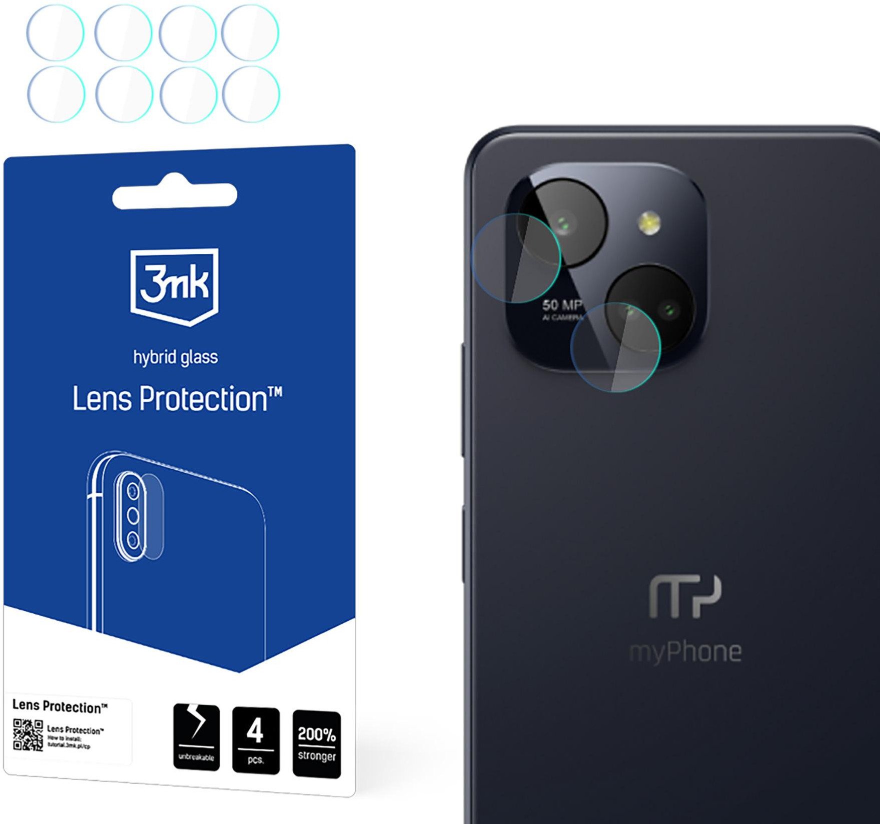 MYPHONE N23 PLUS 5G - 3MK LENS PROTECTION
