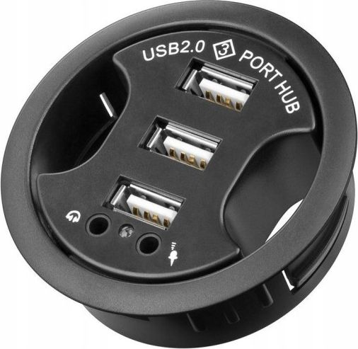 HUB USB Daming 3x USB-A 2.0 (-)