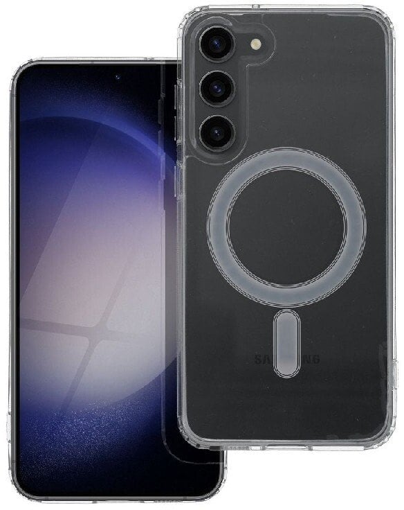 Futerał CLEAR MAG COVER (MID) kompatybilny z MagSafe do SAMSUNG S26 Ultra transparentny